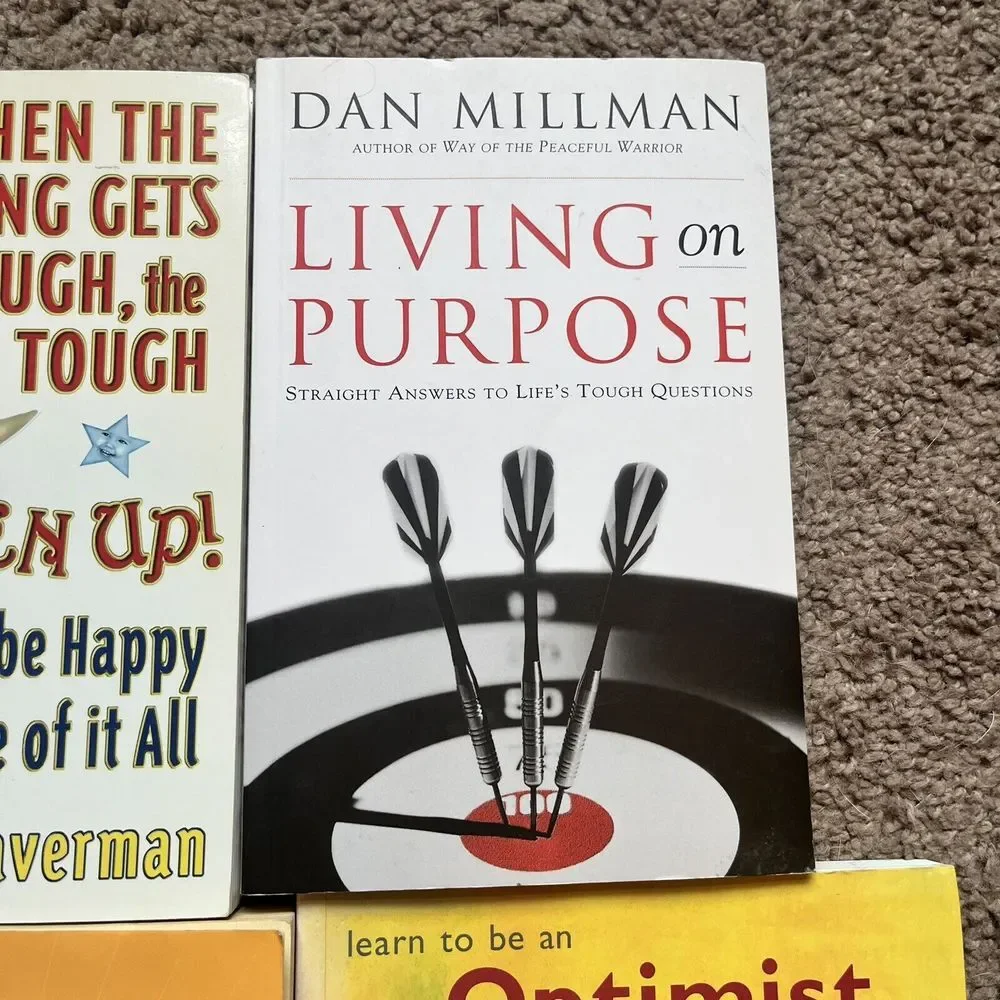 Personal Development‎ Book Lot of 6 Optimist Anger Trap Drive Likeability Factor